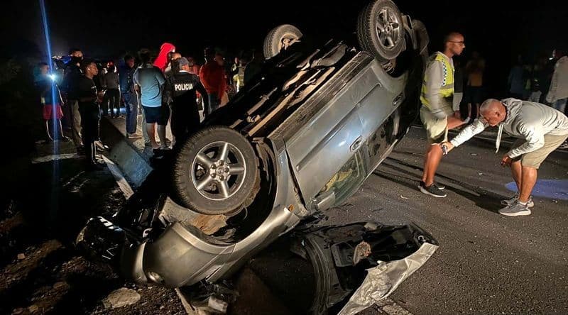 Santo Antão: Autoridades confirmam dois mortos e dois feridos em acidente de viação na estrada Porto Novo - Ponte Sul