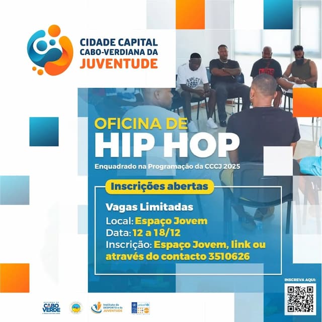 Oficina de Hip Hop ODS na ilha da Boa Vista