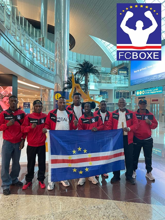 Comitiva de Cabo Verde ao Campeonato Mundial de Boxe já chegou ao Dubai