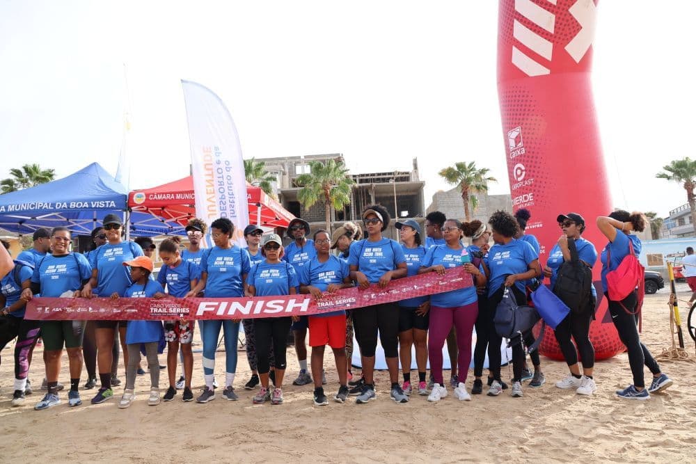 Cabo Verde Trail Séries  arrancou hoje com Boa Vista Ocean Trail2025  
