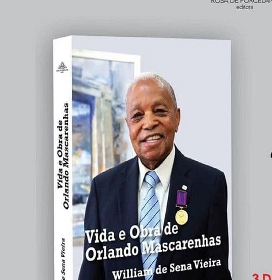 “Vida e Obra de Orlando Mascarenhas” ortografada em Livro por William Sena Vieira