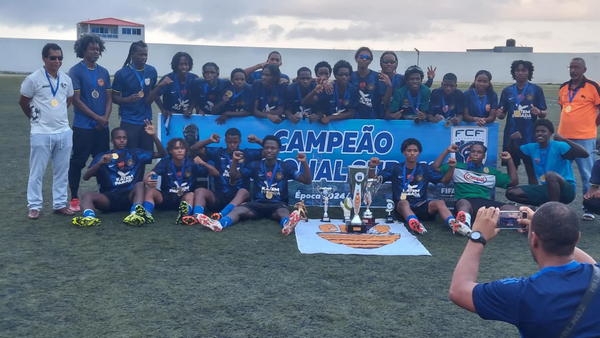 Epif conquista mais um titulo nacional futebol sub-19 sob comando do treinador Odair Rodrigues