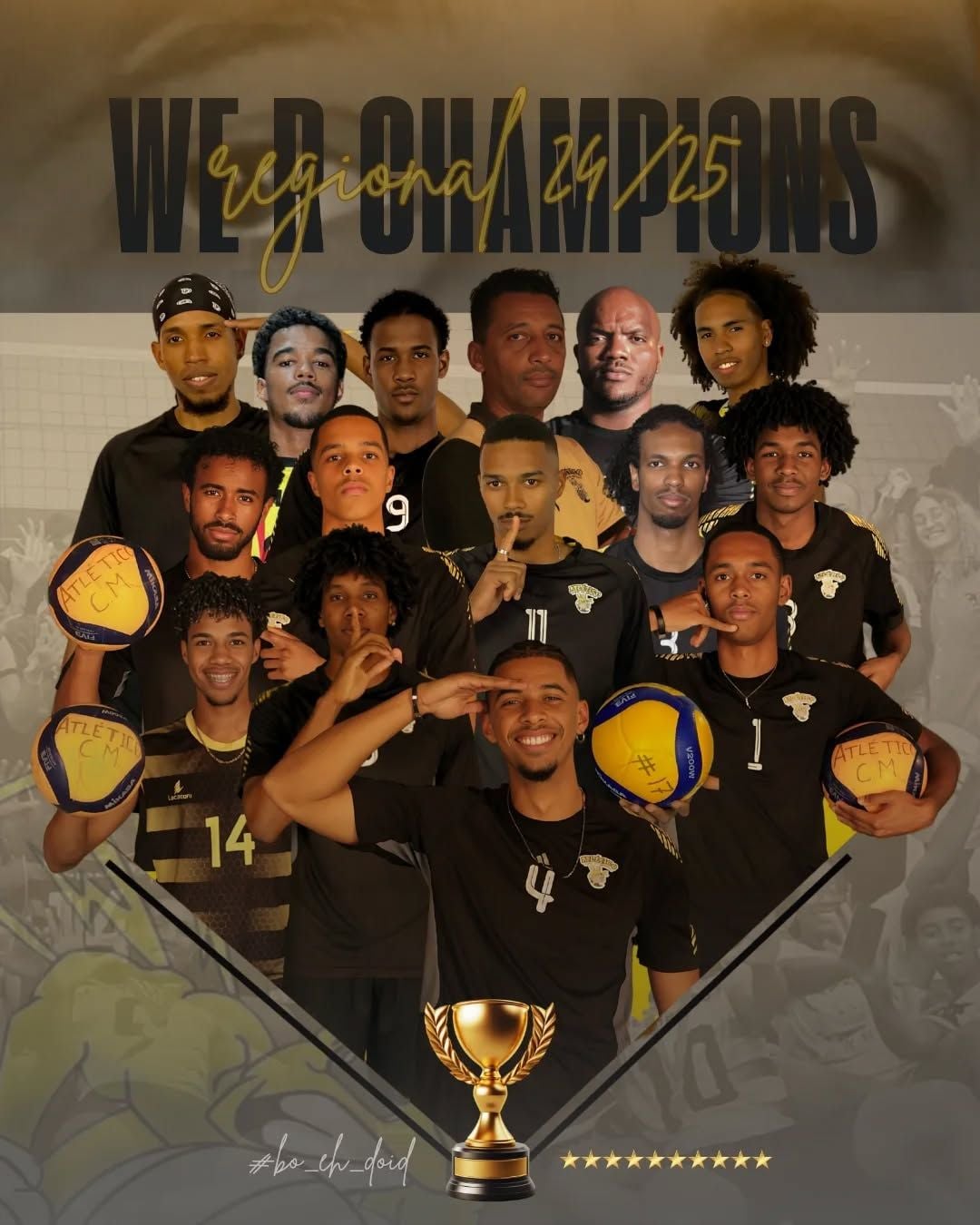Atlético Campeão Voleibol SV( Facebook da ARVSV)