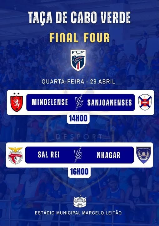 Estádio Municipal Marcelo Leitão no Sal acolhe hoje as meias finais e no Sábado a final da Taça de Cabo Verde 