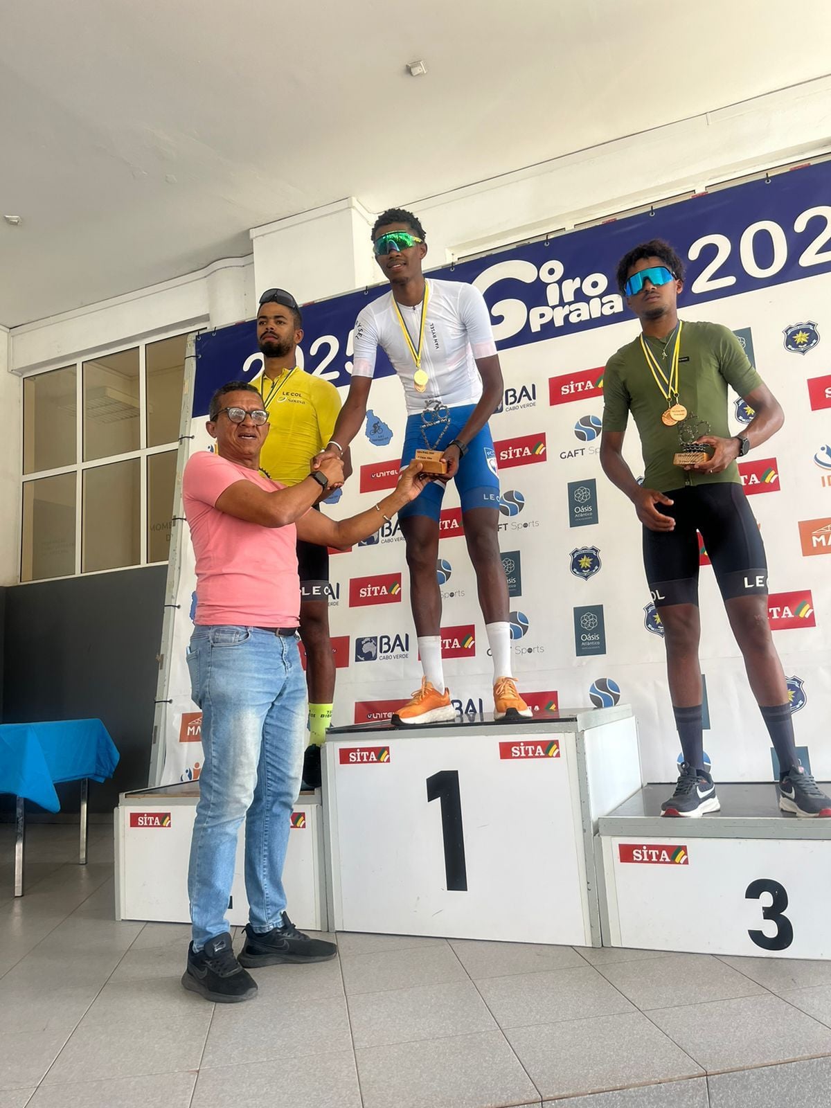 Ciclismo: Nélio Cruz sagrou-se campeão do Giro Praia 2025