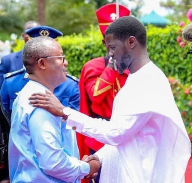 Presidentes  da Guiné Bissau e do Senegal