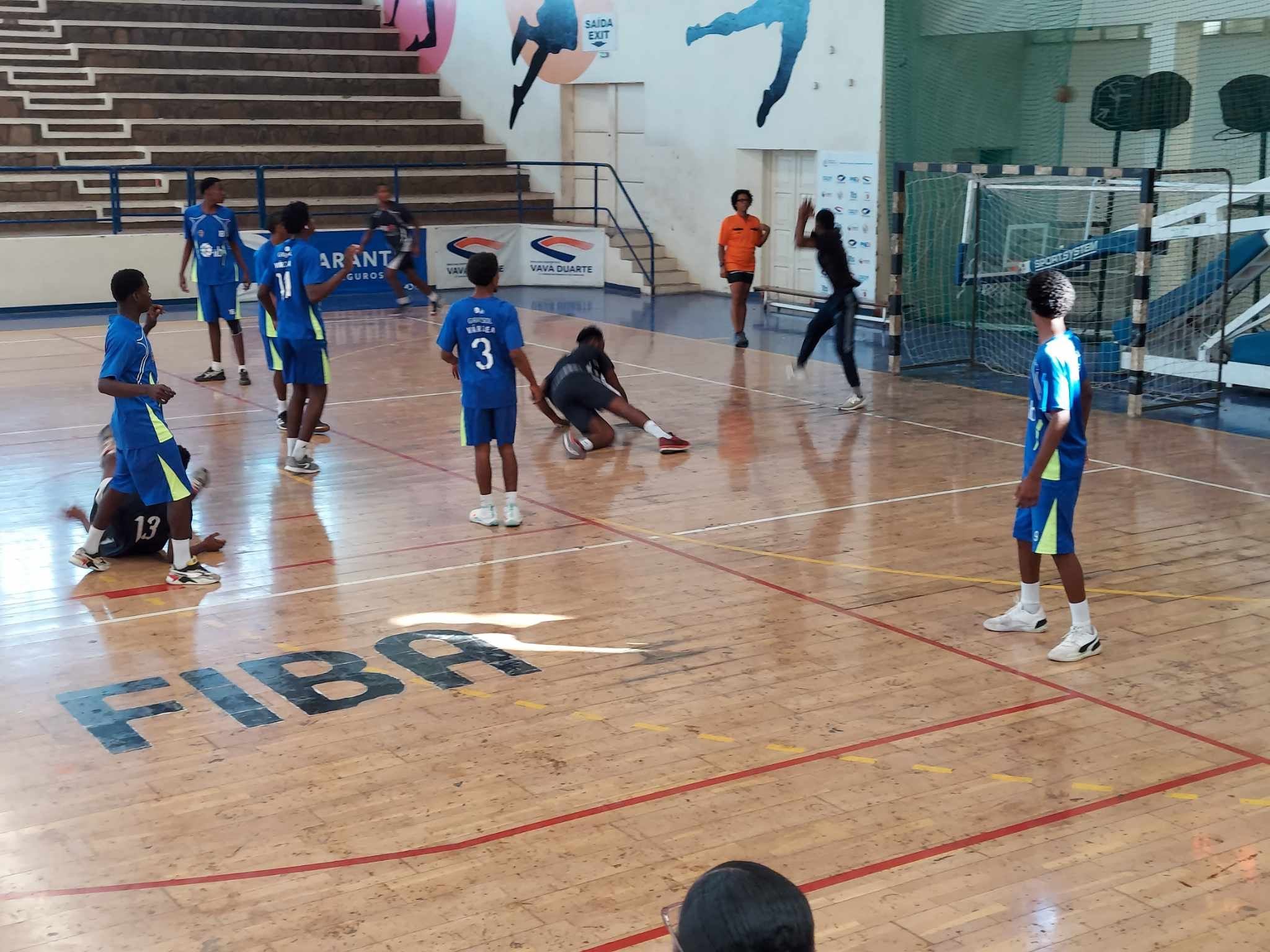 Jogo de Anbebol Info x Girassol     (Foto Cvsports)