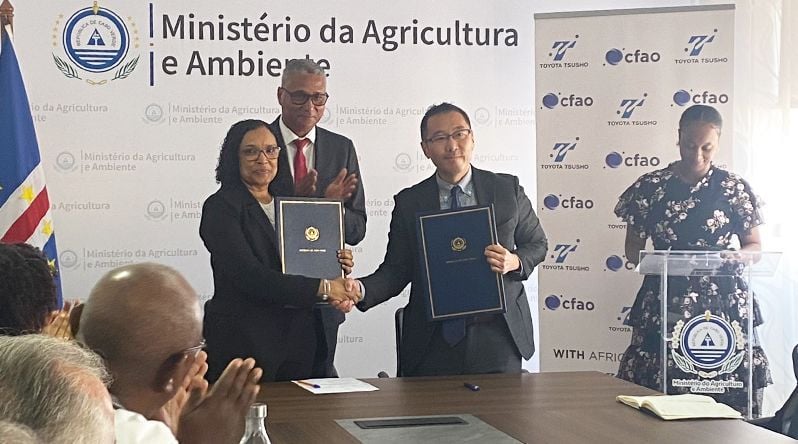 Governo assina contrato de 100 milhões de dólares com Toyota Tsusho para reforço da água em Santiago