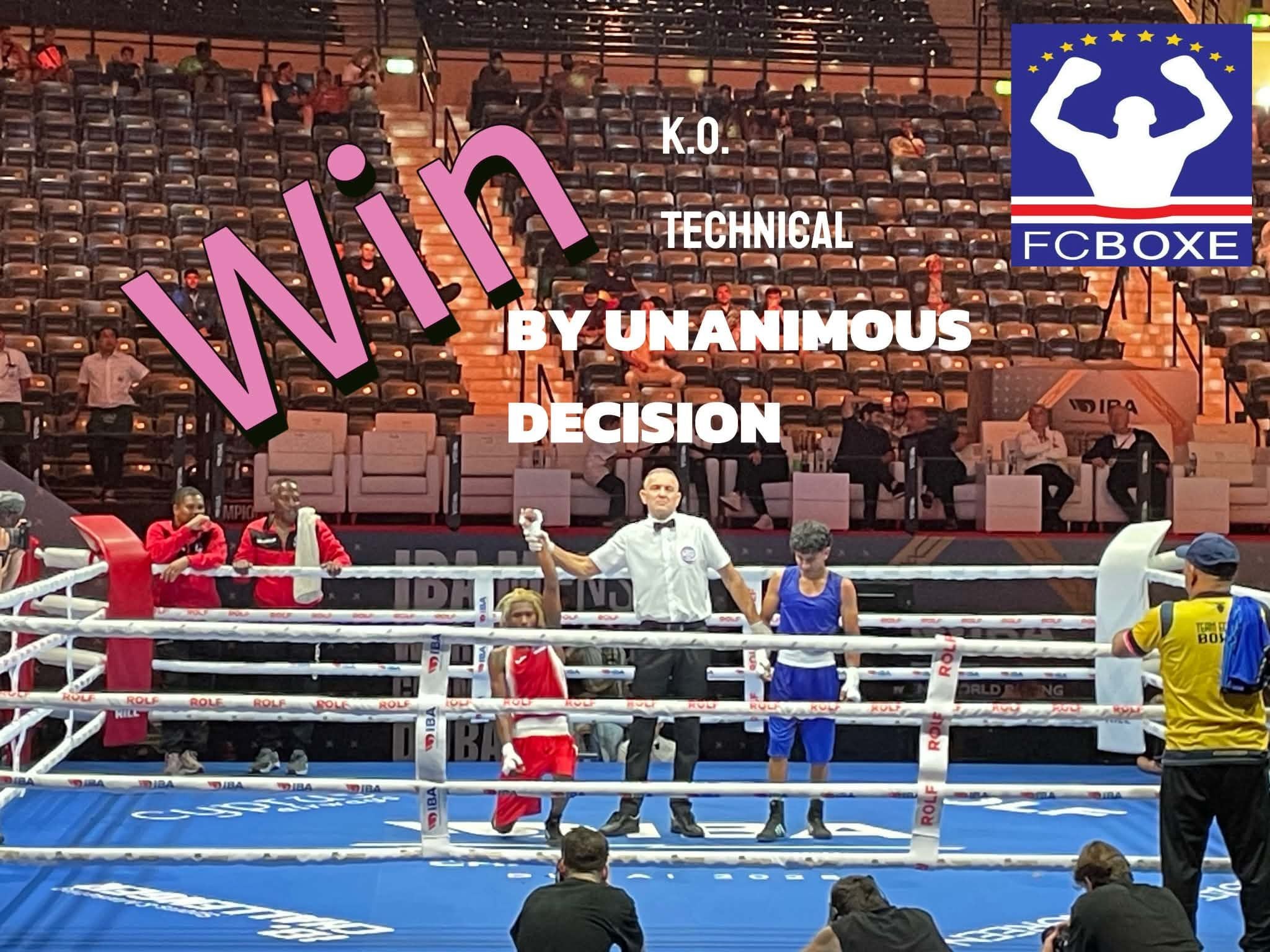 Lenick Fernandes vence Gusman no Mundial de Boxe do Dubai